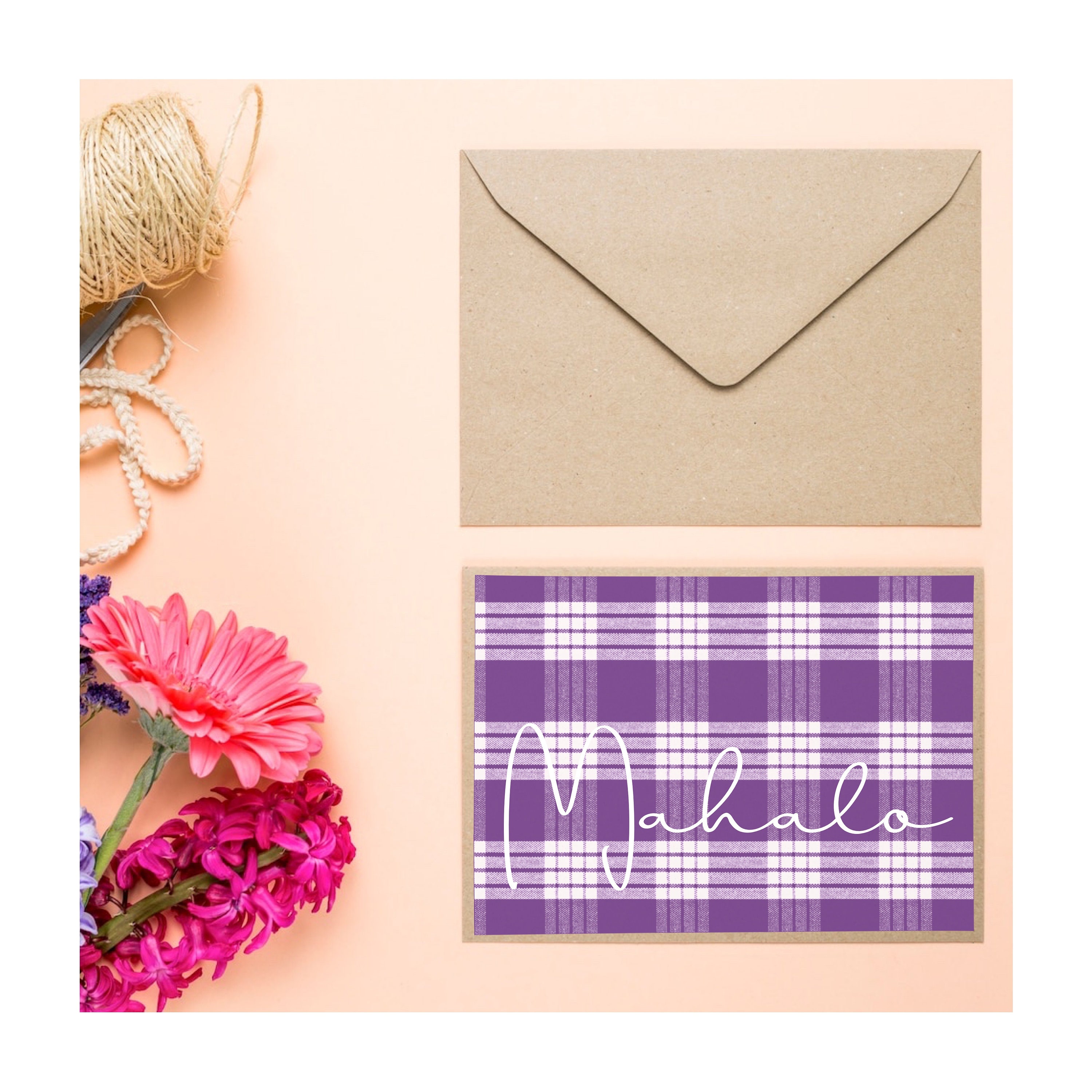 New! Hawaiian Purple Palaka Background PNG - Etsy