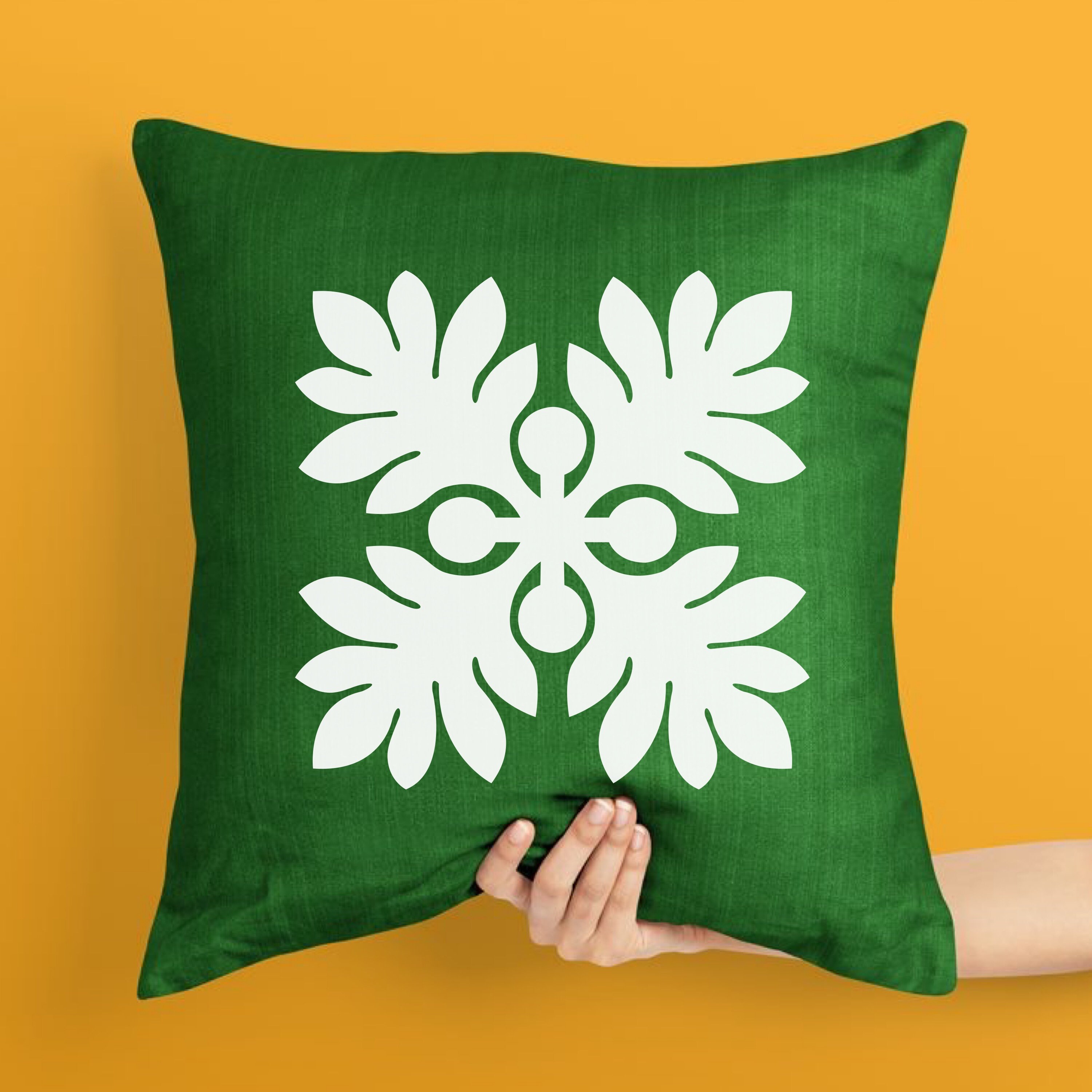 Ulu Hawaiian Quilt Block Pattern SVG/PDF/PNG Etsy