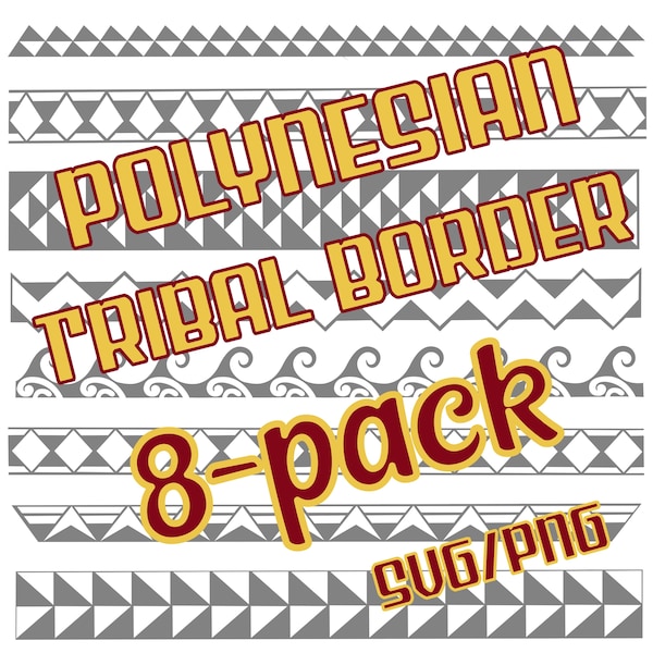 Polynesian Svg - Etsy