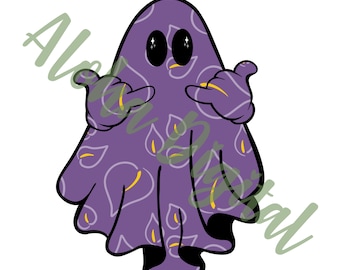 Hawaiian Shirt - Shaka Anthurium Print Ghost PNG w/Free Gift!