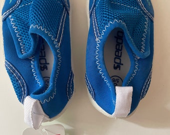 Kids Unisex Speedo Blue Water Shoes Size S 5-6