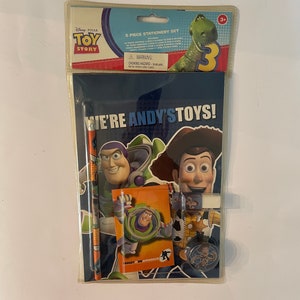 Disney Toy Story Five Piece Stationery Set We&#39;re Andy&#39;s Toys