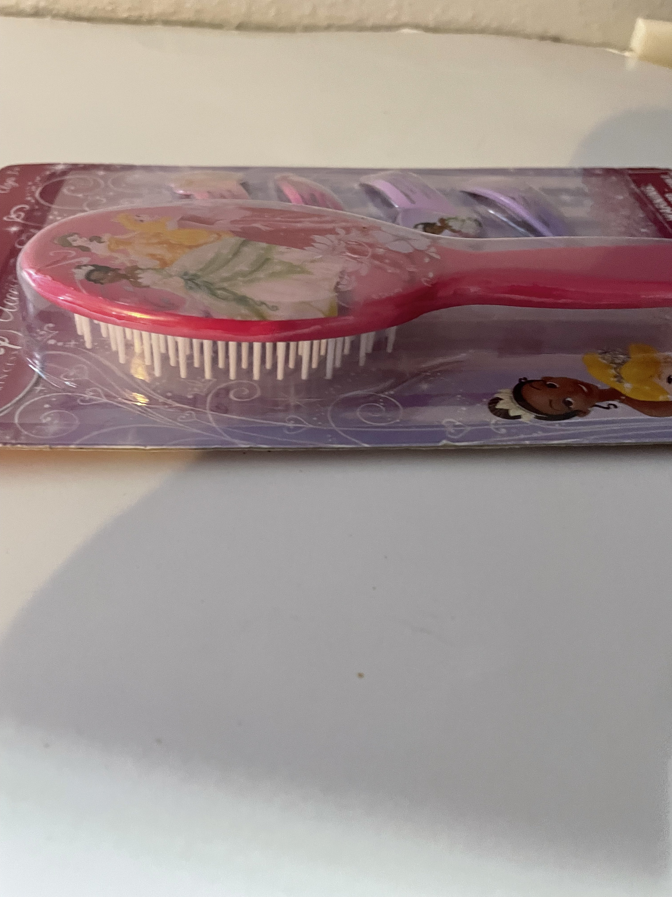 Disney Princess Accessory Set With Brush & Four Snap Clips Etsy