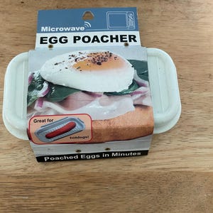 Dishwasher Microwave Safe Egg Poacher for Hot Dogs and Eggs