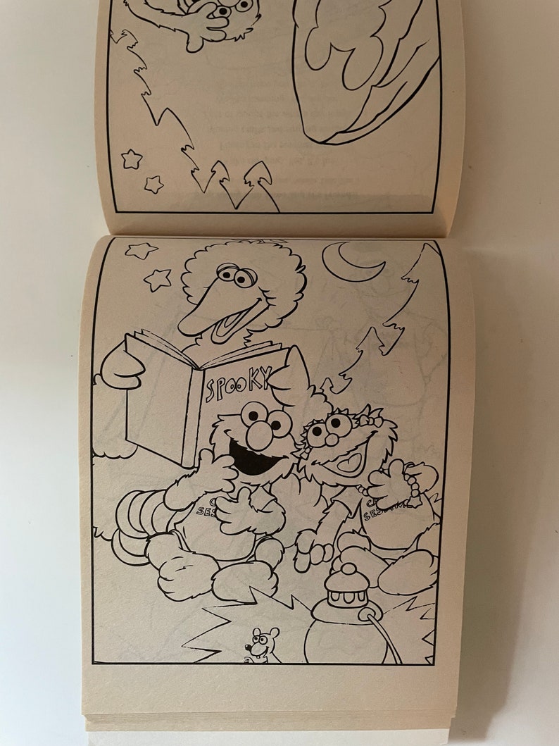 Sesame Street Giant Activity Pad Etsy