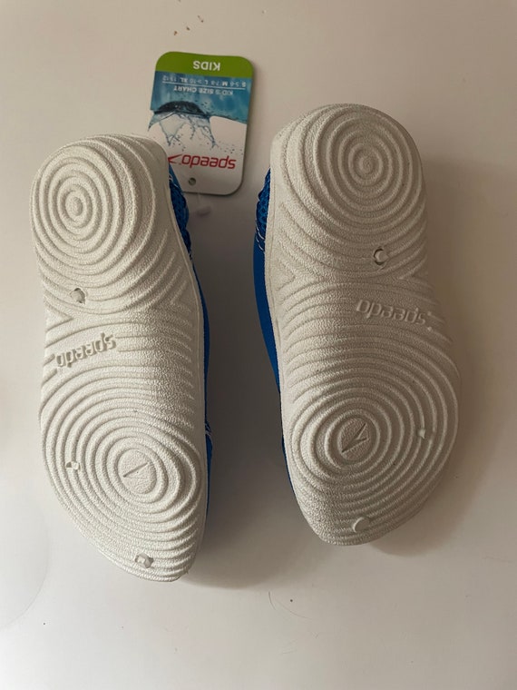 Kids Unisex Speedo Blue Water Shoes Size S 5-6 - Etsy
