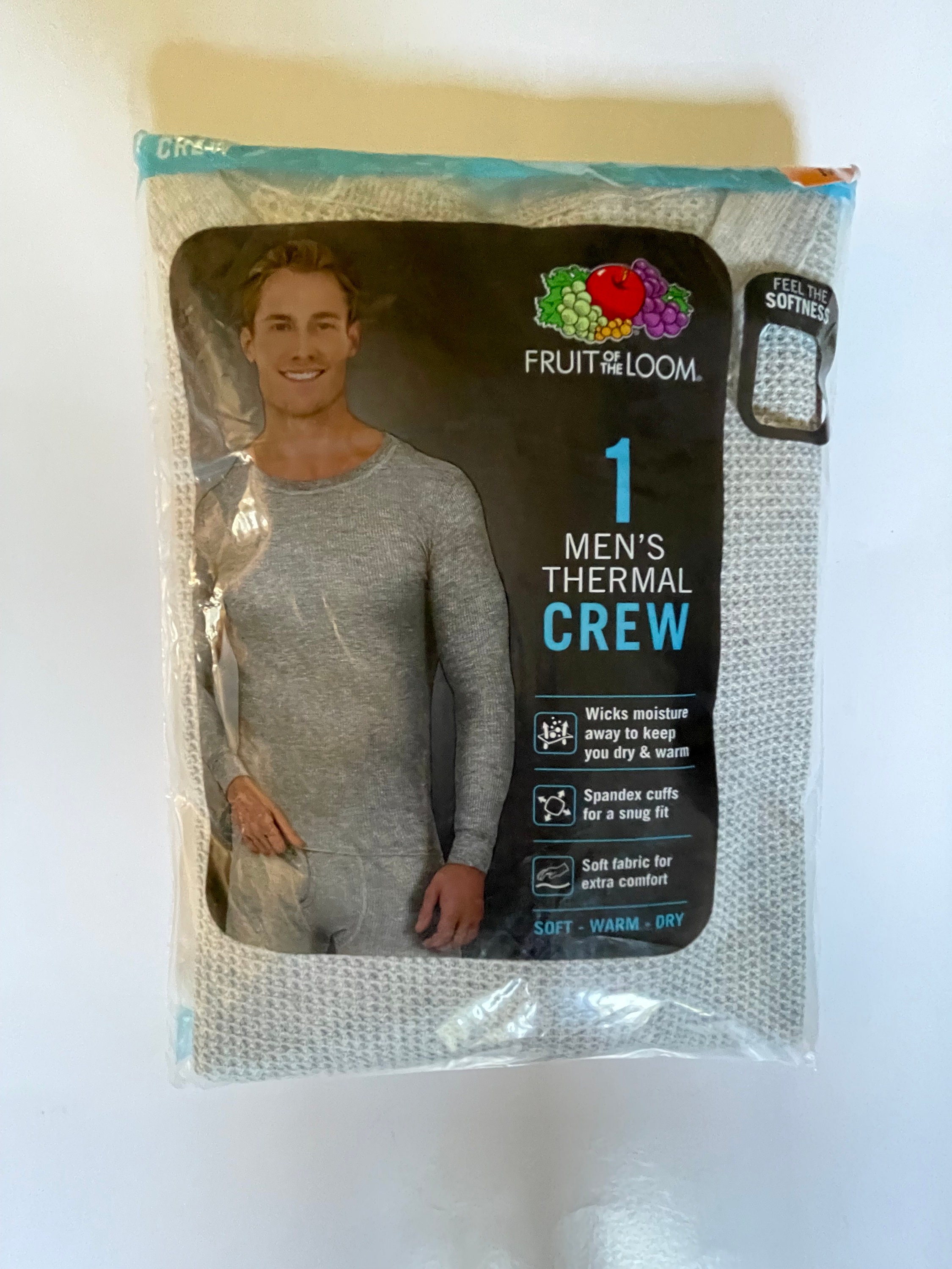 Fruit of the loom men's thermal crew cheap