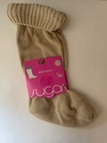 Suzie Sock Boot Socks With Cuff Size S/M 5-7