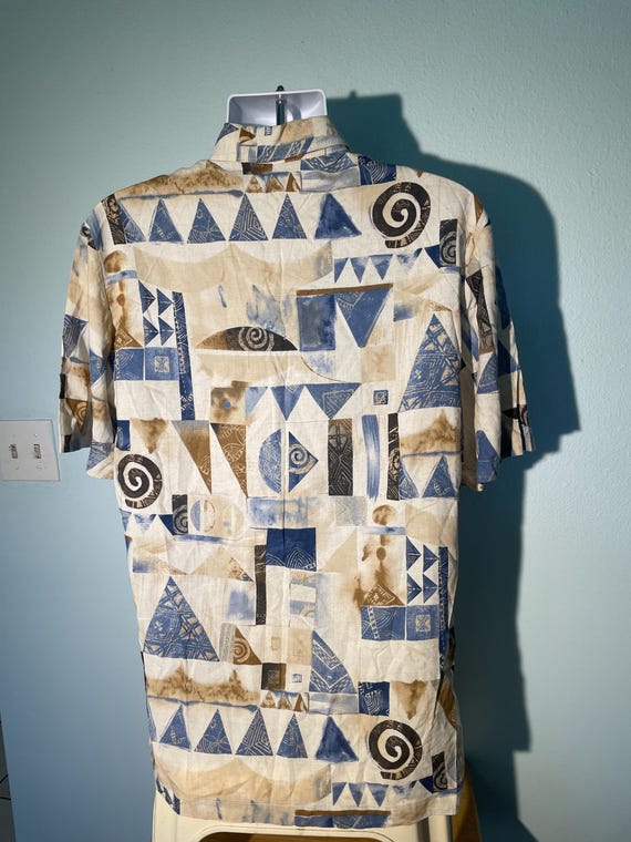 Alan Stuart Medium Front Button Pocket Short Slee… - image 4