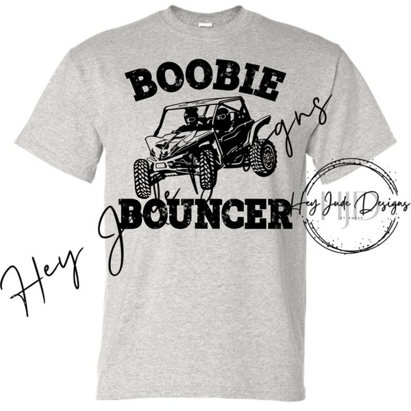 B00bie Bouncer PNG for sublimation, digital sublimation PNG, for moms, for girls, men, side by side png, apparel design, Funny png