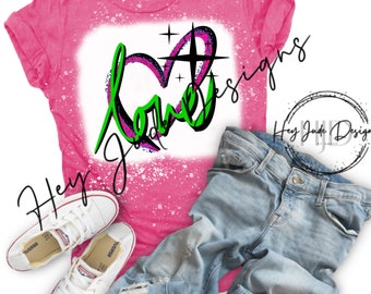 love PNG for sublimation, digital sublimation PNG, for girls, love design