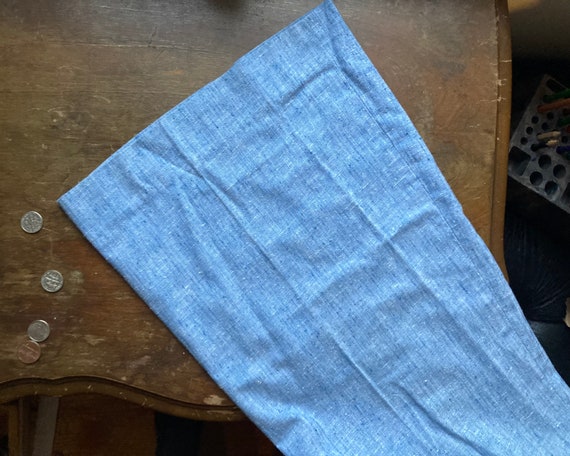 Handmade Vintage 1970s Lightweight Bell Bottoms - image 9
