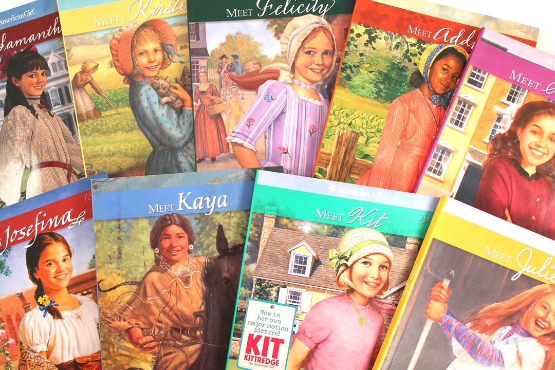 Vintage American Girl Doll Books Samantha, Kirsten, Molly, Felicity