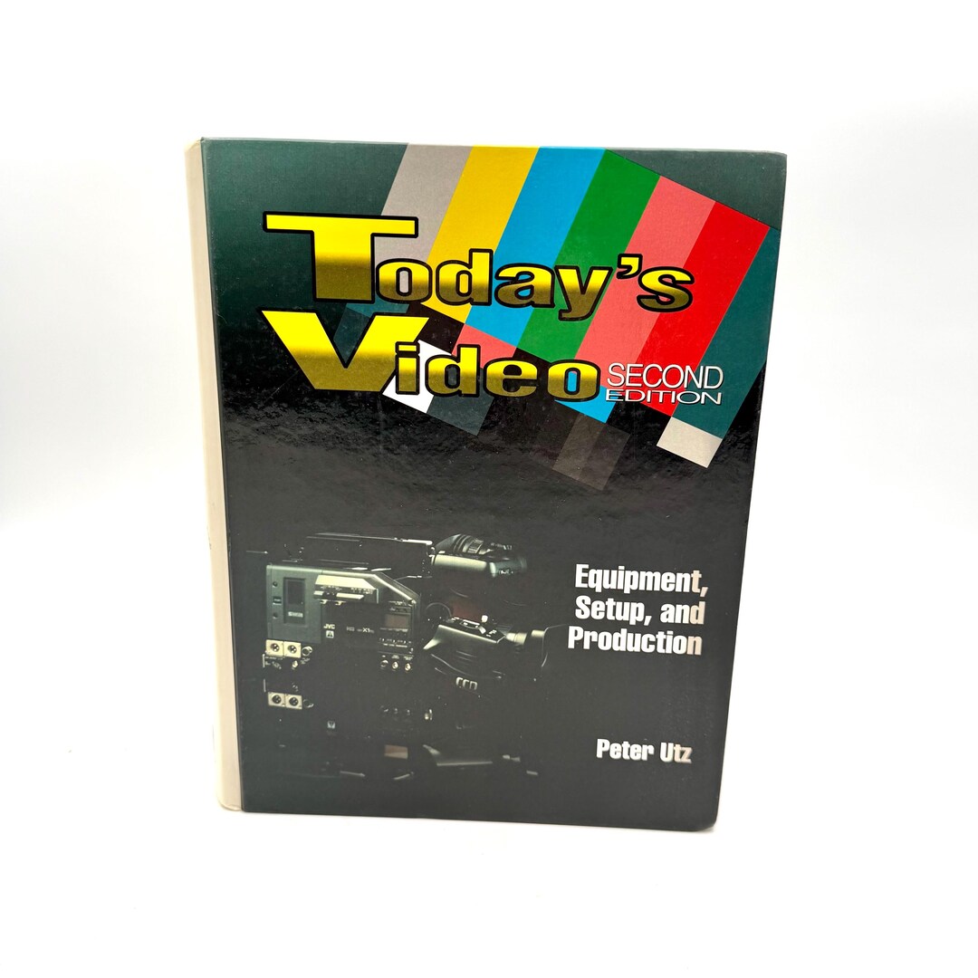 1992 TV and Video Production Textbook - Television, Broadcasting ...