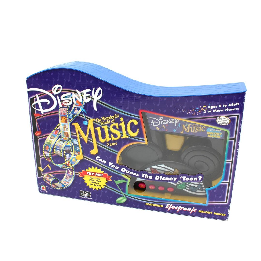 WORKS! Vintage 2002 Disney Wonderful World of Music