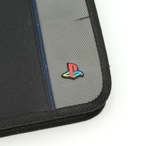 2000’s PS2 プレイステーション2 ショルダーバッグ Y2K アニメ Vintage 2000s Playstation PS2 Video Game Carrying Case, Binder