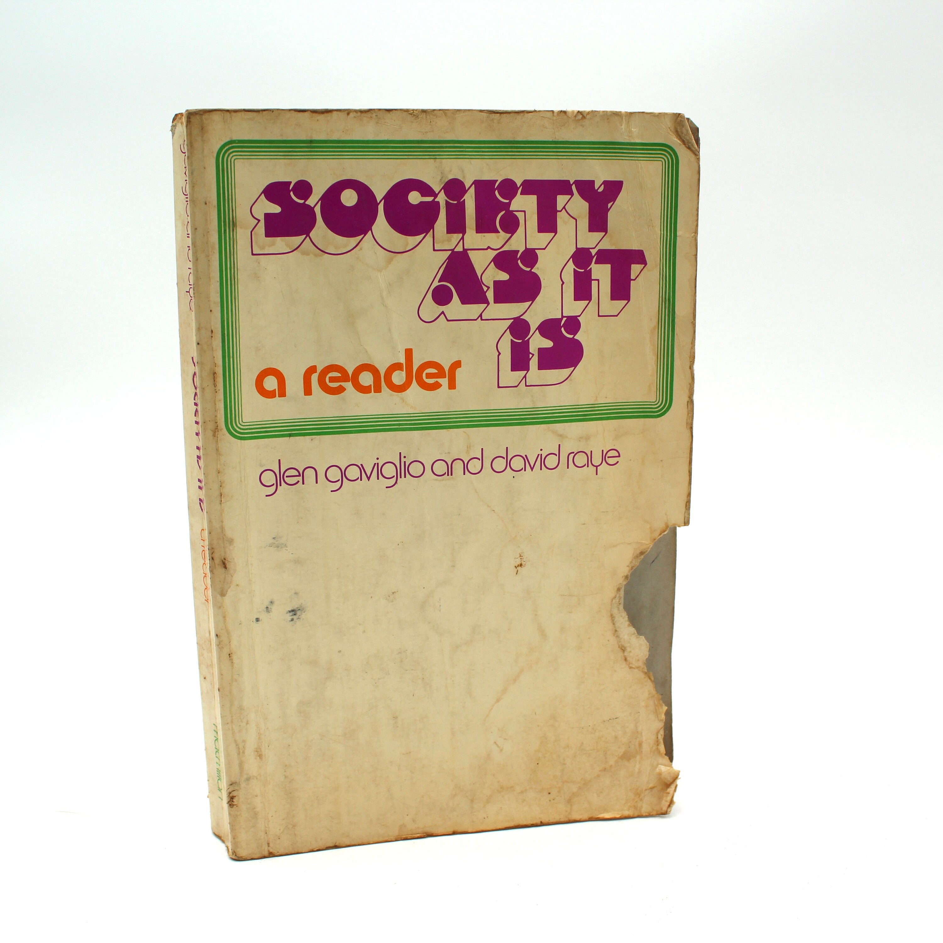 Hippies and Wasps and AI, Oh My! Vintage 1970s Sociology Textbook - Society, Politics, 1960s ...