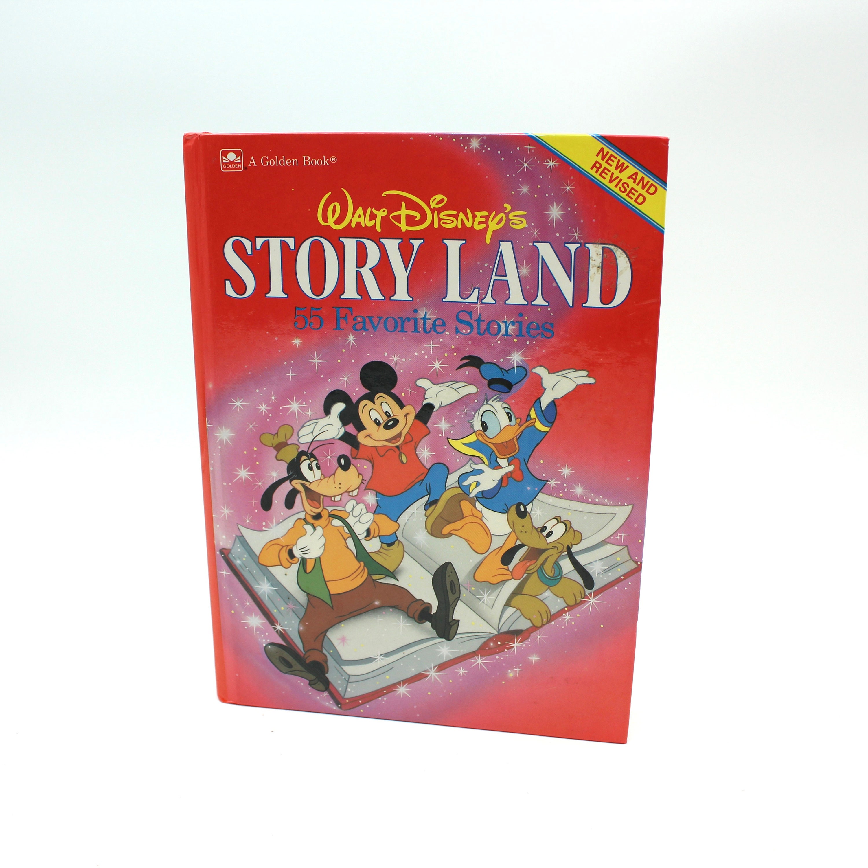 Vintage 1991 Walt Disney's Story Land Hardcover Book - Treasury
