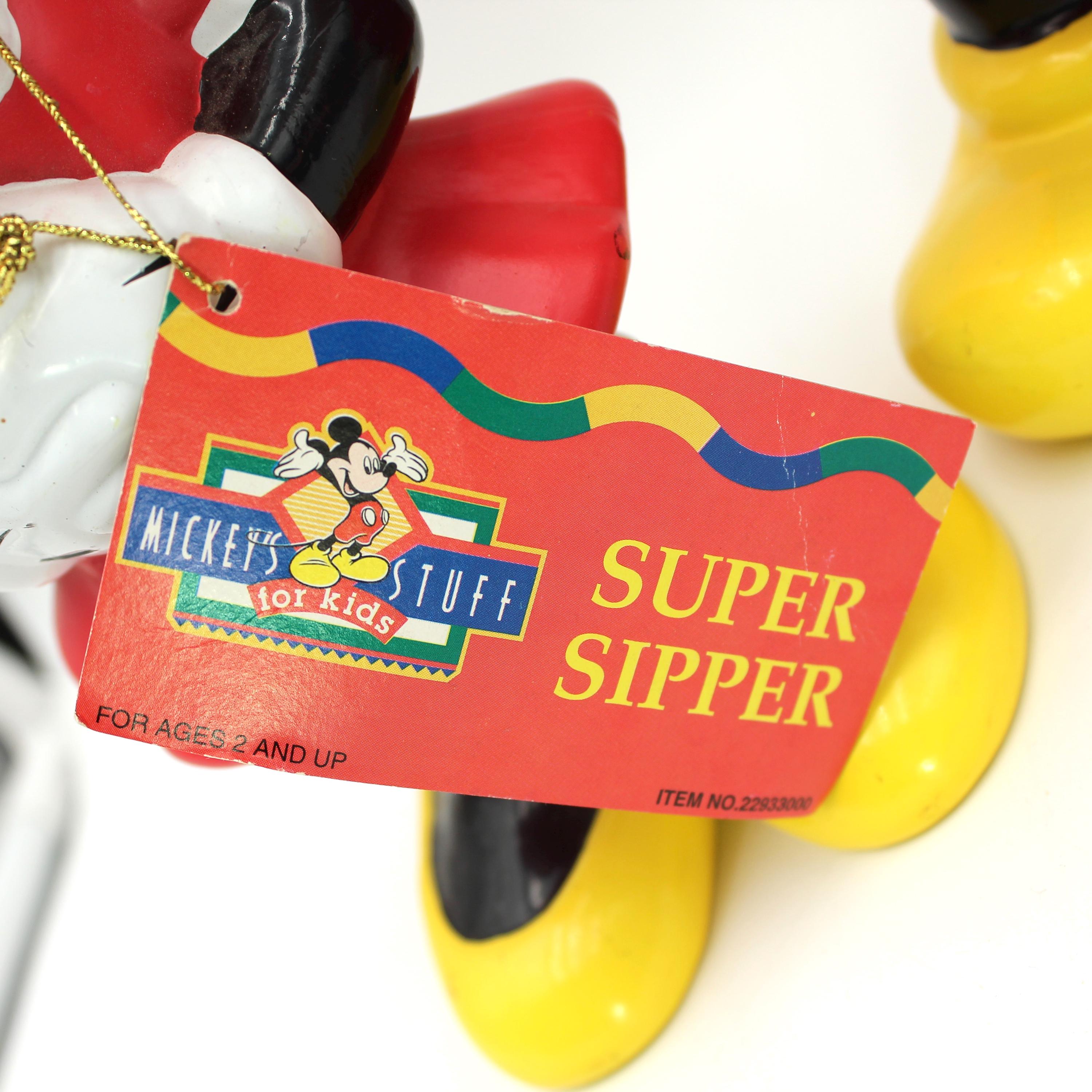 Lot of Vintage 90s Disney - Mickey & Minnie Mouse Water Bottles