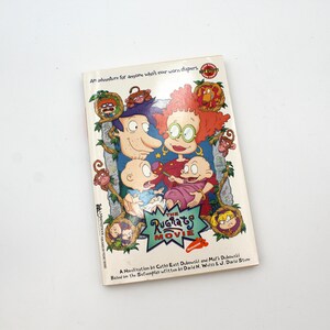 Vintage 1998 Nickelodeon the Rugrats Movie Book and Stu Pickles Doll ...