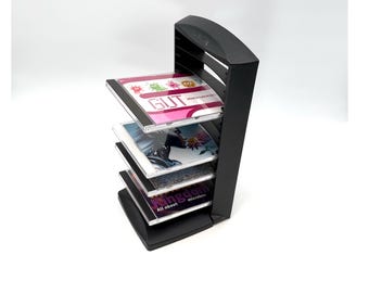 90's ポストモダン CDラック CDタワー ブラック ヴィンテージ 90's ポストモダン CDラック CDタワー ブラック ヴィンテージ 90's