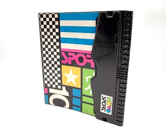 Vintage 1988 School Binder - Scentex, Nuvo Sport, Trapper Keeper