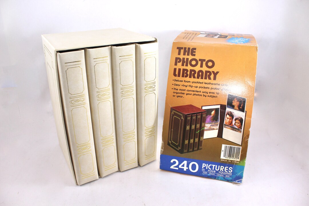 Unique Vintage Photo Albums Box, Volumes, Storage, Container, Holder ...