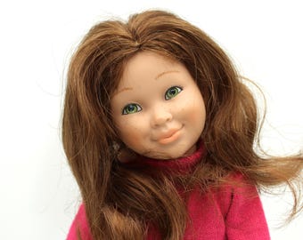 Vintage American Girl Hopscotch Hill School Hallie Doll - Pleasant