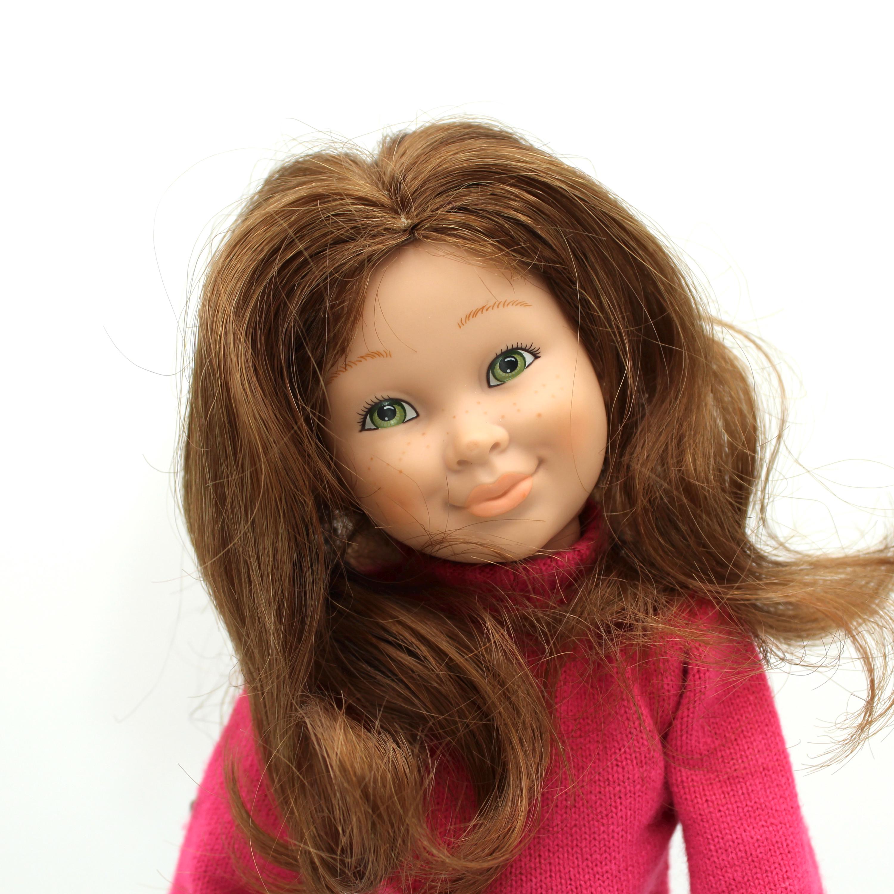 Vintage American Girl Hopscotch Hill School Hallie Doll - Pleasant