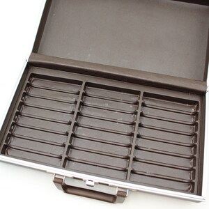 Vintage Cassette Tape Holder Briefcase, Storage, 1970s or 80s