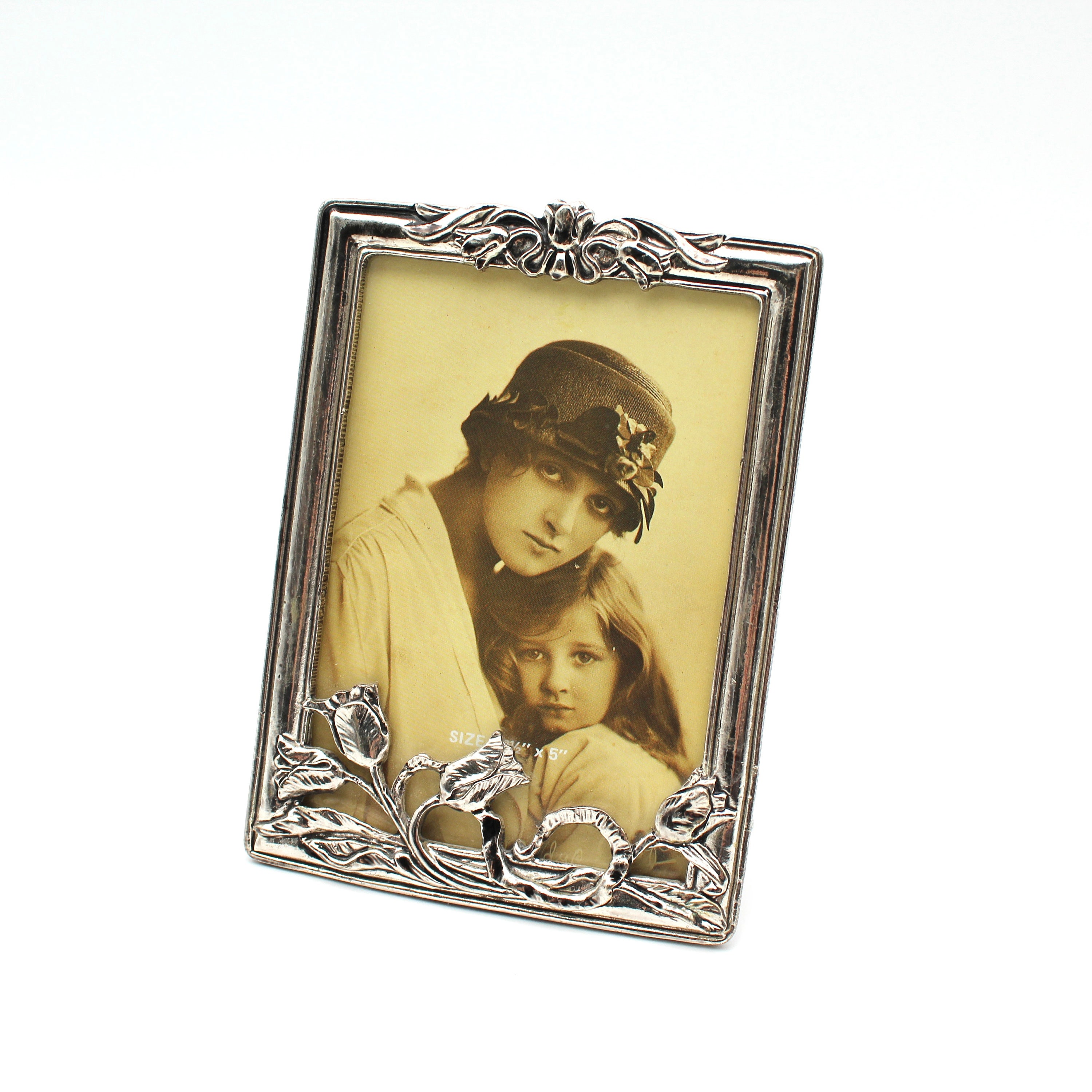 Amanti Art Parisian Silver Wood Picture Frame Opening Size 18x24 in.