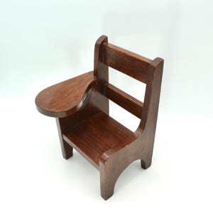Charming vintage wooden doll chair - small, desk, school, plant holder, decor, decorative, decoration, cottage core, furniture