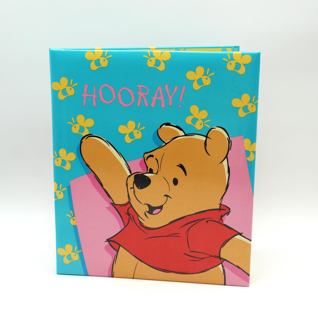 Winnie The Pooh フォトアルバム VTG New Sealed Disney Winnie The Pooh Baby Photo Album 100