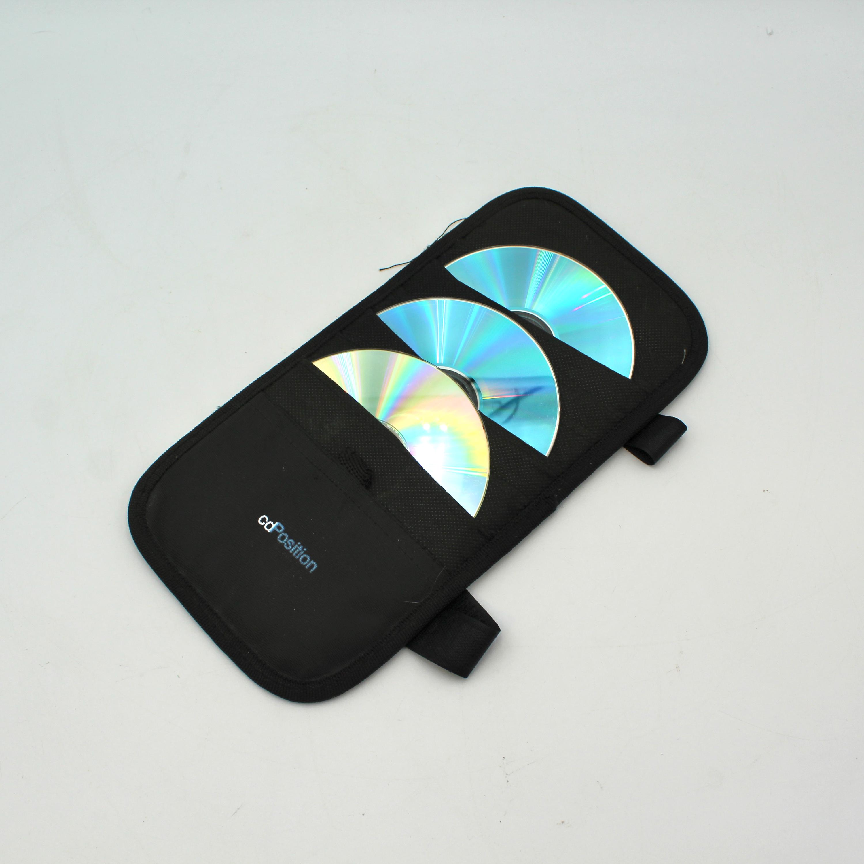Vintage Over the Car Visor CD Holder - 1990s, 90s, Dvds, Storage