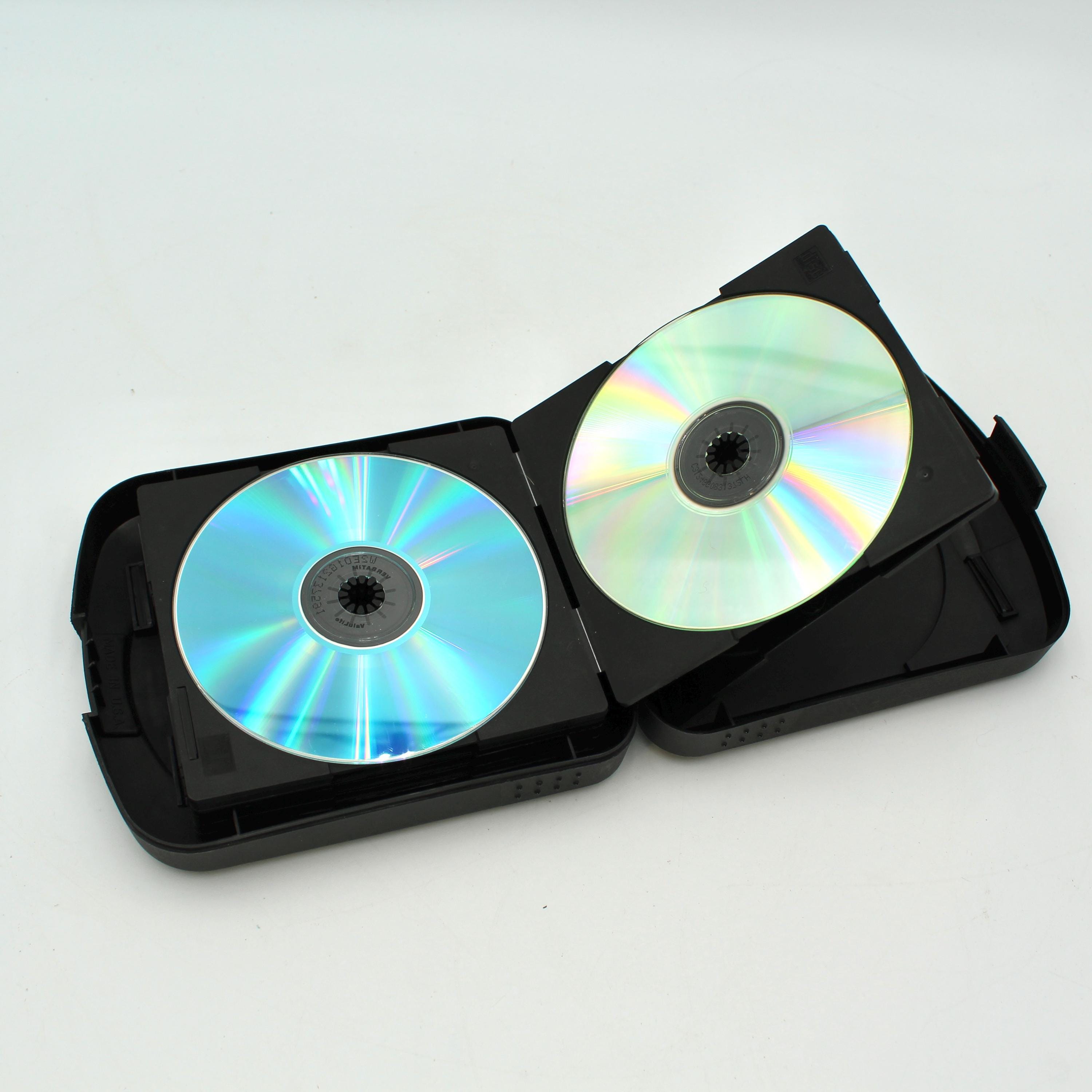1990s Hardshell CD Case - Vintage, Laserline, 90s, Holder, Dvds