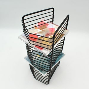 Funky Wire 1990s CD Tower Vintage, Holder, Rack, Storage, Black ...
