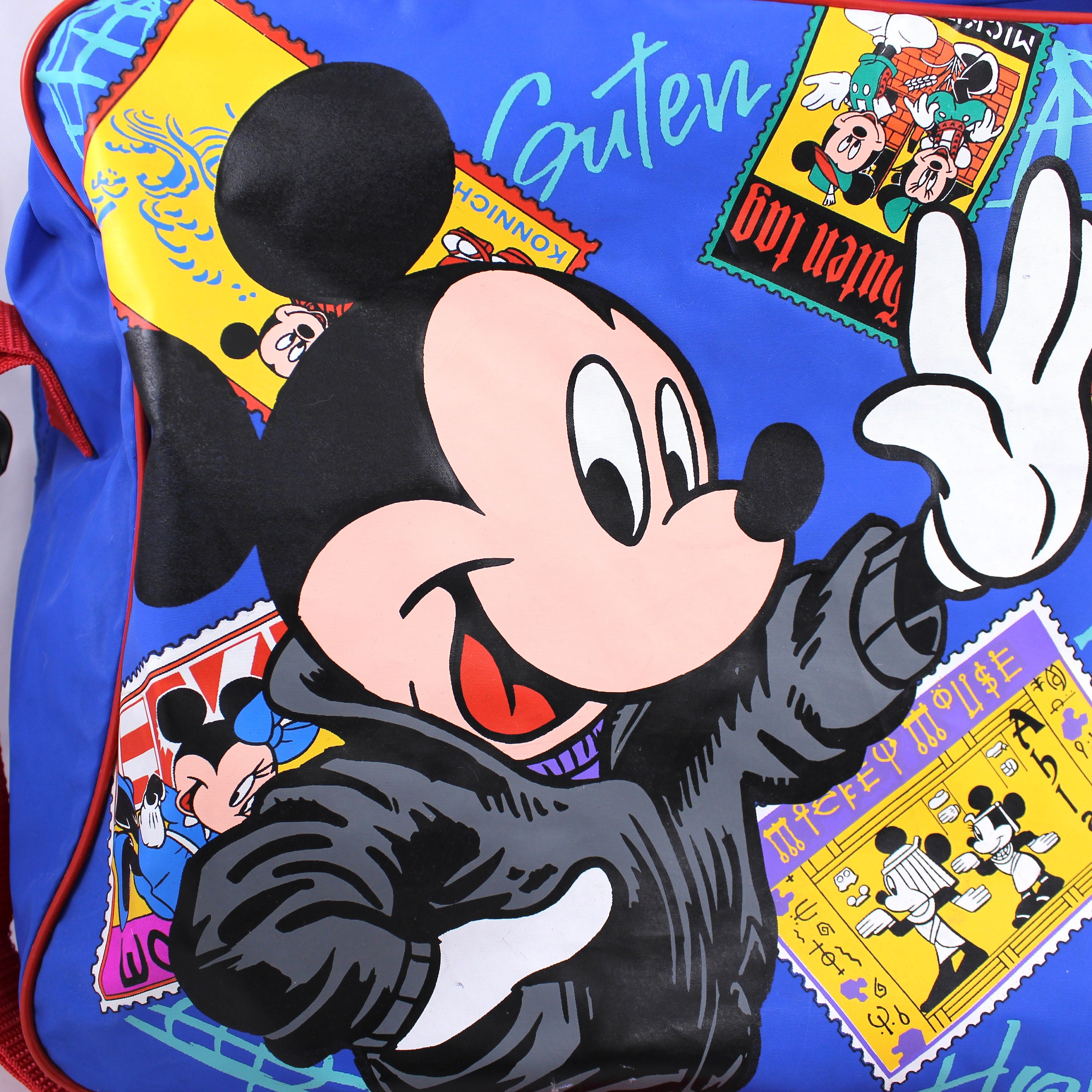Vintage 1990s Mickey Mouse Travel Bag and Photo Album