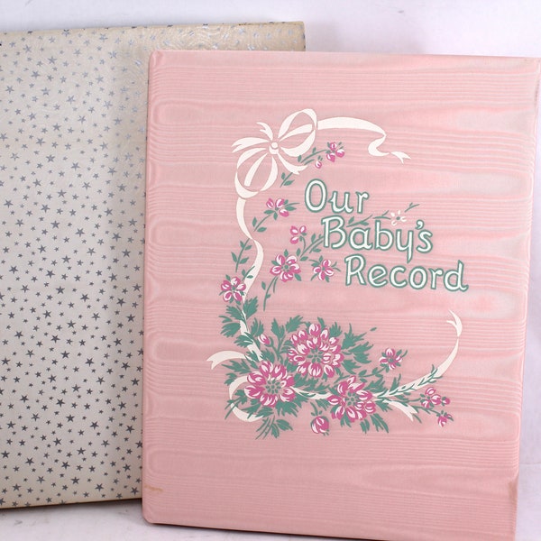 Vintage Baby Books Etsy