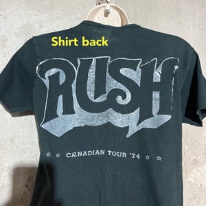 Vintage Women's Rush Band Tee Shirt - T-shirt, Size XS/S, Small