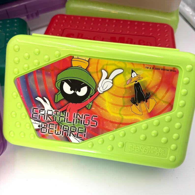 Spacemaker Box Plastic Kids YOUR CHOICE Vintage 1990s Spacemaker Pencil Box - 90s, School Supplies ...