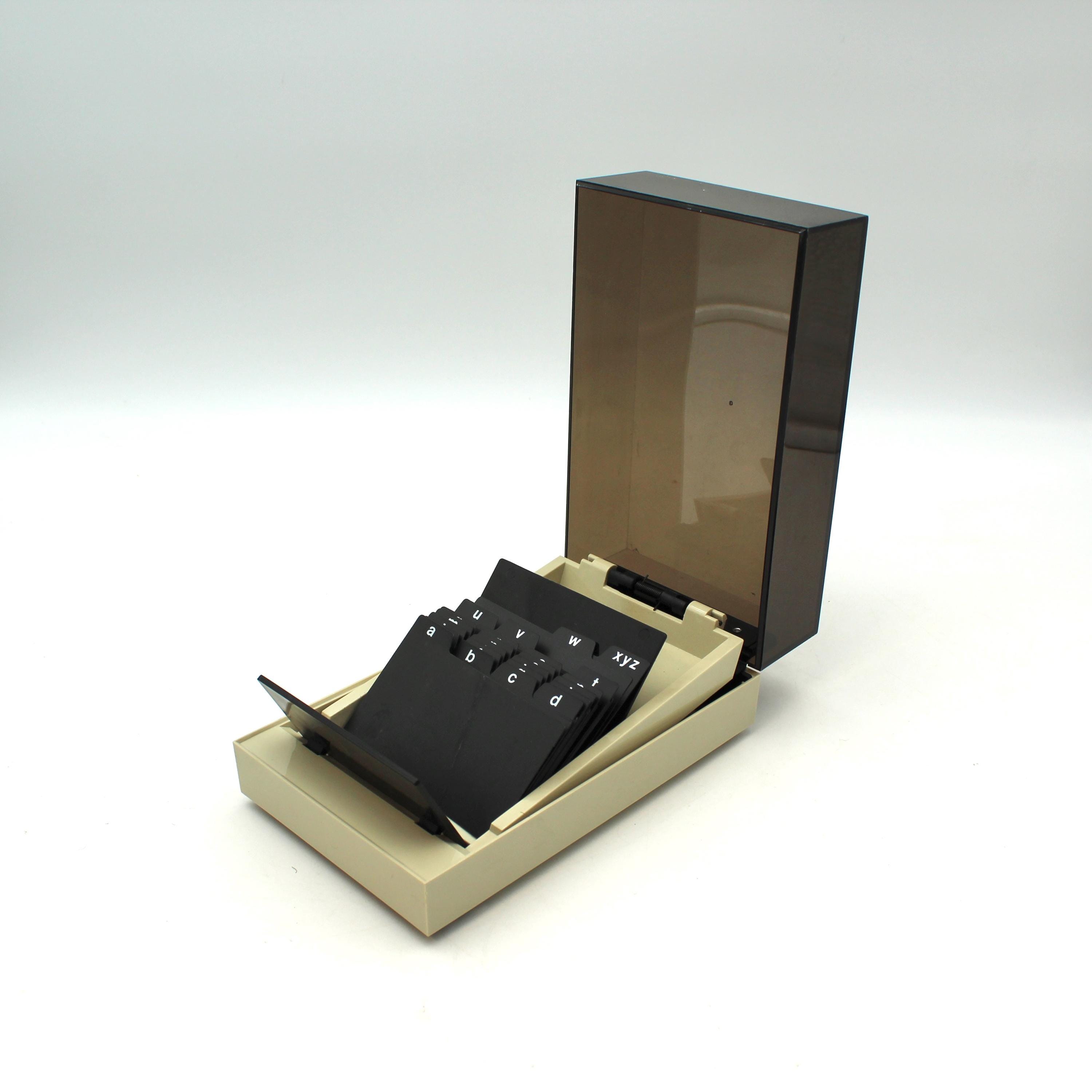 Vintage Rolodex Knockoff Card File - Vintage, Business Card Holder