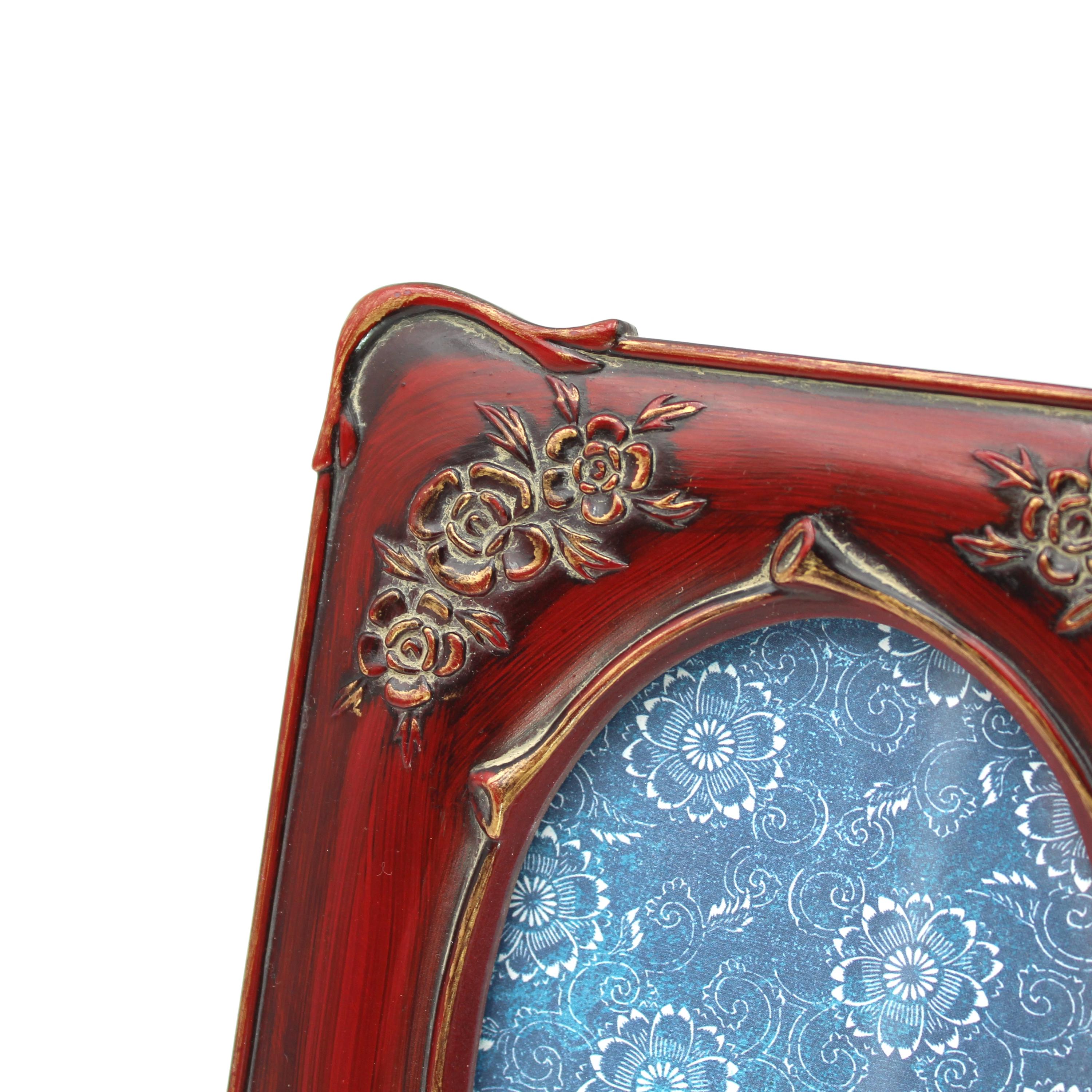 推定20年代 Dark Amber Round frame Elegant Vintage 3.5