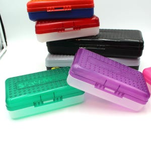 Spacemaker Box Plastic Kids YOUR CHOICE Vintage 1990s Spacemaker Pencil Box - 90s, School Supplies ...