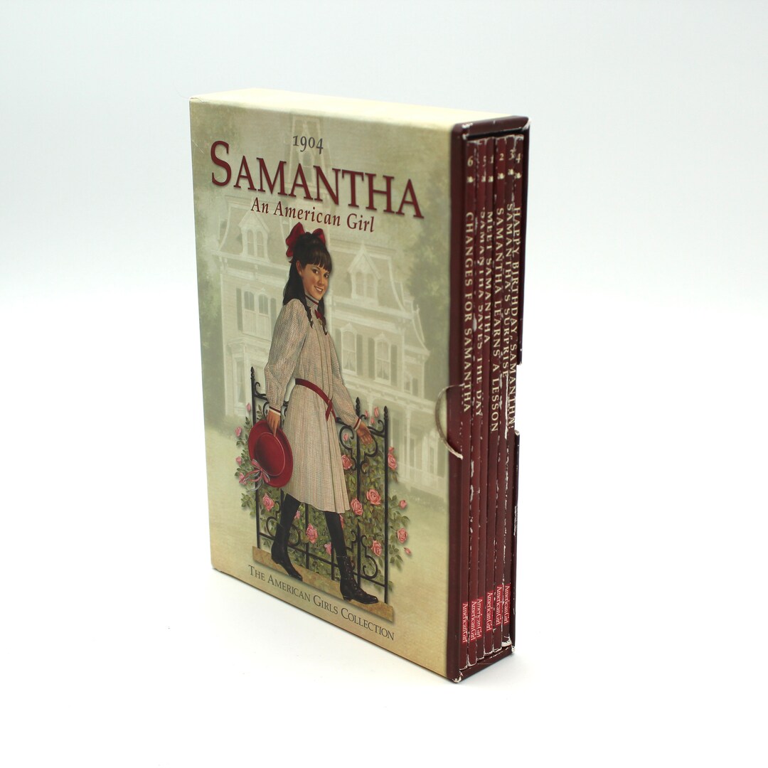Vintage Set of Six Samantha Parkington American Girl Doll Books ...