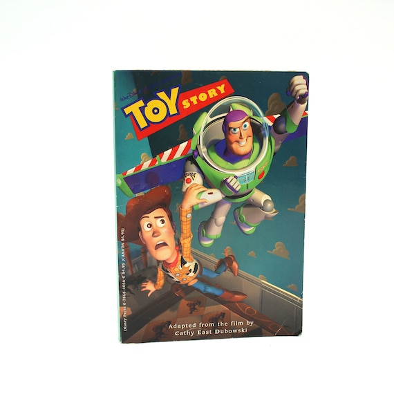 Original 1995 Toy Story Movie Novelization Book - Pixar, Disney