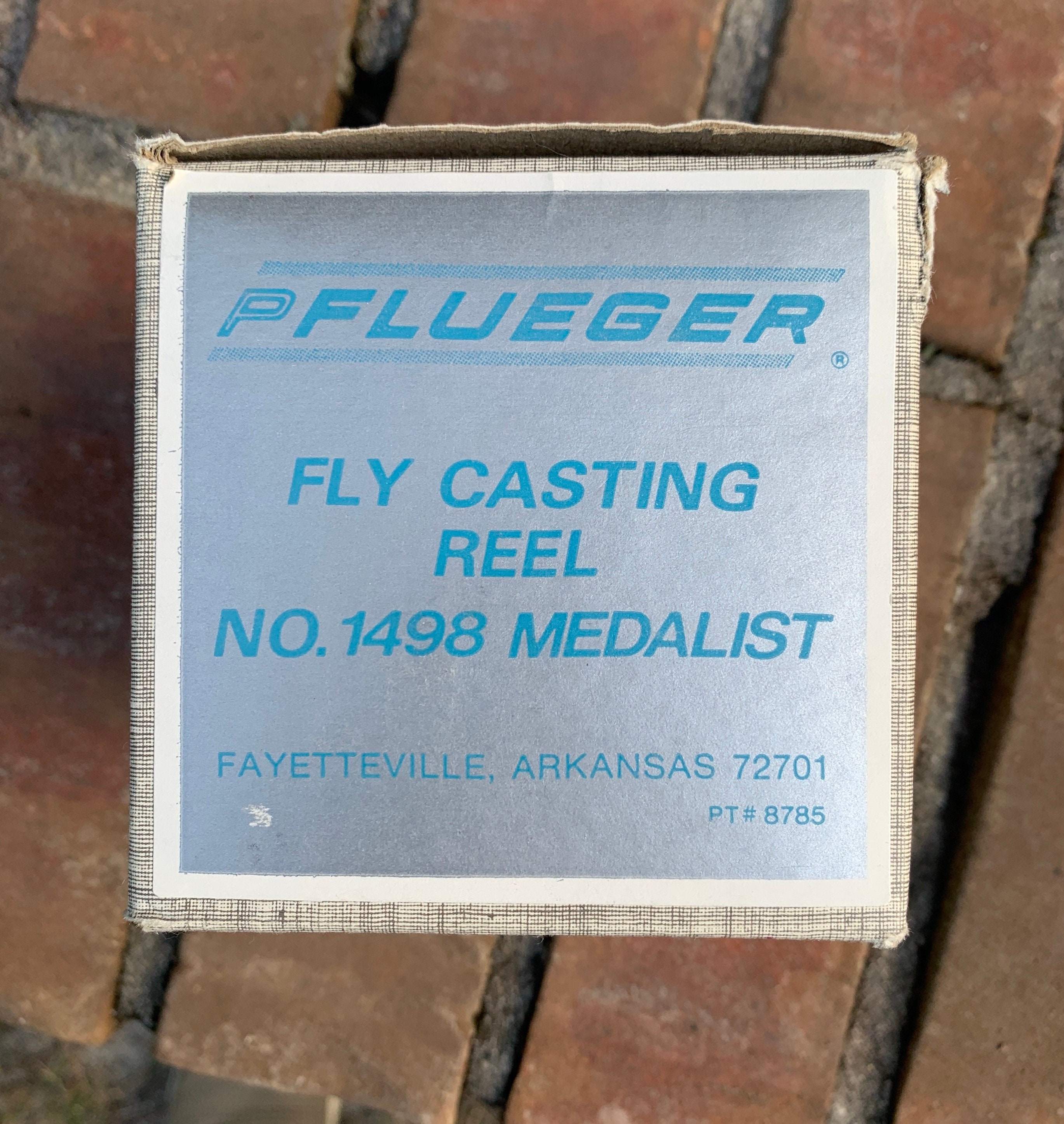 Buy Pflueger Fly Casting Reel 1498 Medalist Box Only W/ Papers Nice Online  in India 