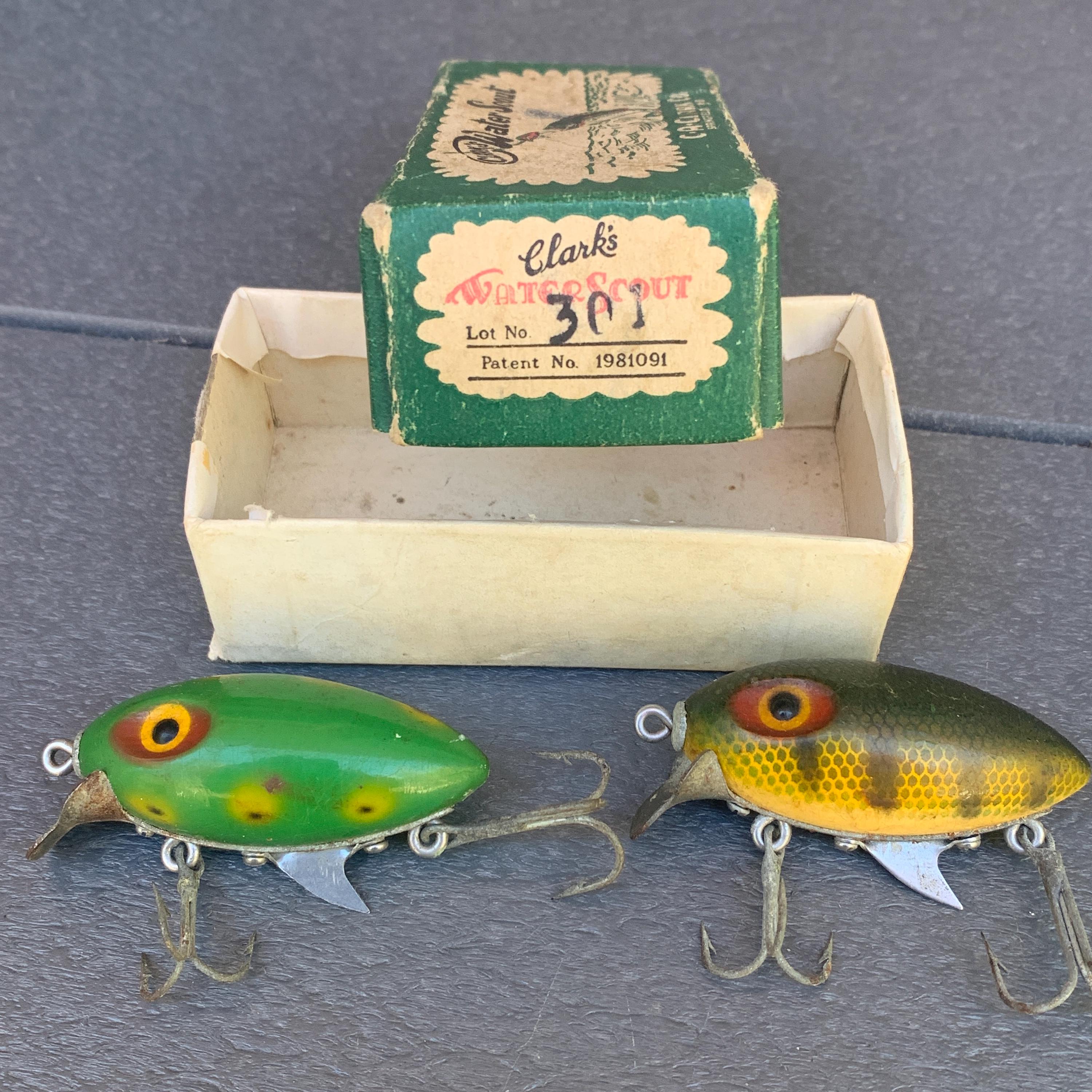 クラーク ウォーター スカウト ルアー フロッグ & パーチ スケール