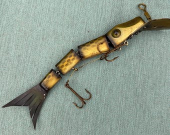 Vintage Bud Stewart Jointed Fishing Lure in Original Box - Etsy