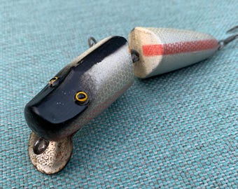 Leurre Heddon 150 Minnow Vintage - Tête Rouge - À Repeindre - Super Sympa