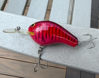 Bagleys Diving B II Red Scale Black Tiger Deep Diver 11T ¡Genial!